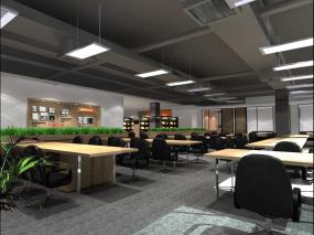 最新室内设计工作室装饰实景图