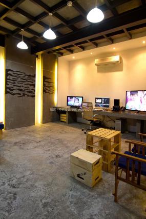 平面设计工作室装修高清效果图