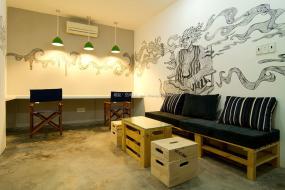 最新平面设计工作室效果图