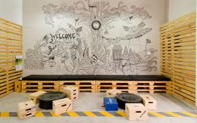 平面设计工作室装修实景图片