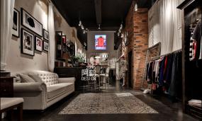 服装设计工作室装饰效果图片