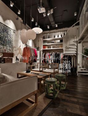 服装设计工作室设计装修效果图