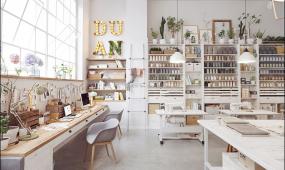 服装设计工作室设计效果图片