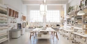 服装设计工作室设计效果图