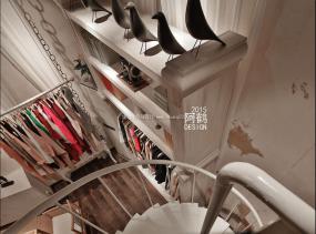 服装设计工作室装修实景图片