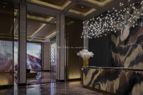 艺术会所装潢效果图