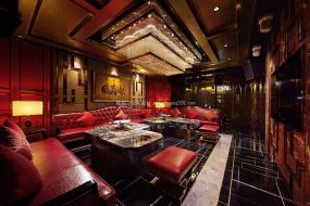 上海男子会所装潢效果图