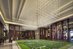 上海男子会所装饰设计效果图