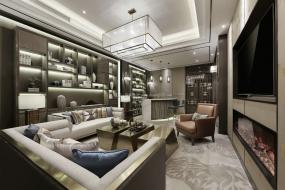 上海休闲会所设计装饰效果图