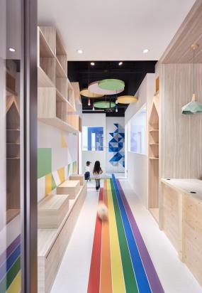 早教培训中心装修设计效果图片