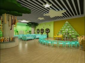 高档上海幼儿园装修效果图