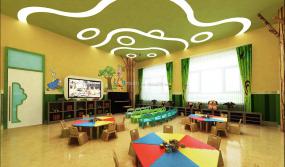 实验幼儿园装饰设计效果图