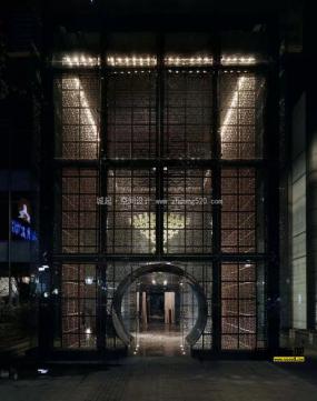 现代茶馆设计装饰效果图