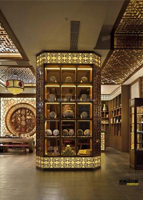 上海茶馆设计装饰图