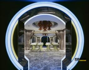 最新现代茶馆设计装修图片