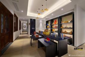 现代茶馆装饰设计效果图