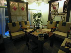 中式茶馆装饰效果图