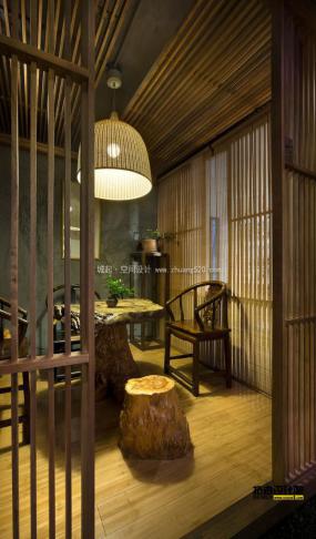 中式茶馆装修高清图片