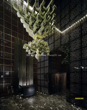 高端现代茶馆装修图片