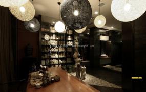 高档特色茶馆装修效果图