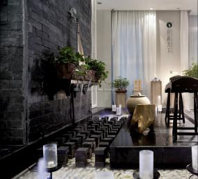 最新新中式茶楼装饰实景图