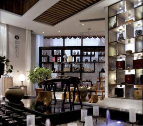 最新新中式茶楼装饰效果图