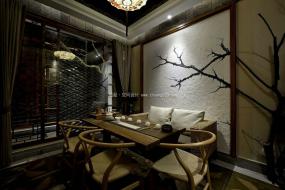 高档新中式茶楼装修效果图