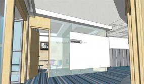 上海办公室装潢效果图