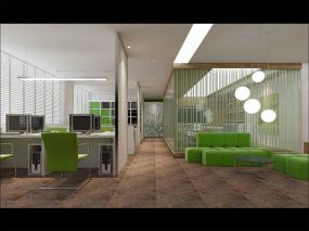 最新IT办公室装饰实景图