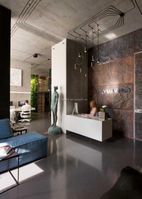 房产公司办公室设计装修效果图片