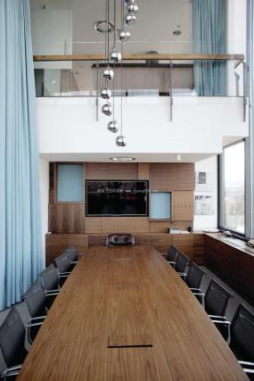 禅意办公室装饰效果图片