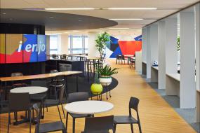 商会办公室装修实物图片