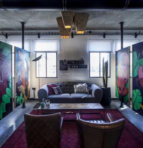 最新上海小型办公室装饰实景图