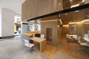 上海小型办公室设计装修效果图