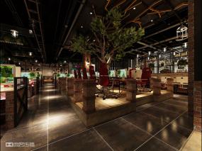 网咖装潢效果图