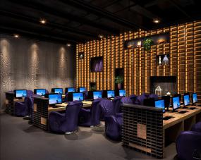 高档网咖装修图片