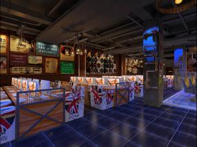 最新网咖设计装修图片