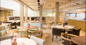 快餐店装饰设计效果图