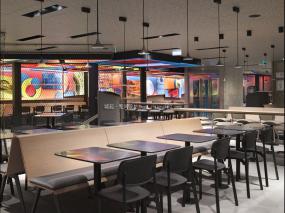 高档快餐店装修图片