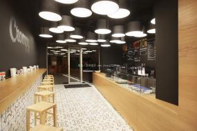 快餐店装修设计效果图片