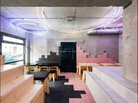 快餐店设计装潢图片