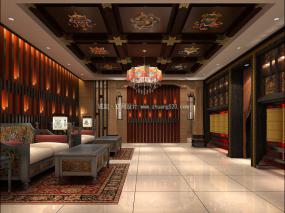 养生馆设计装修效果图