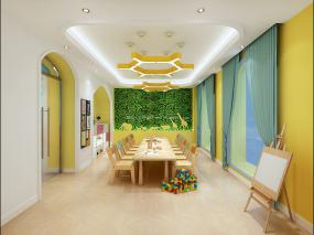 培训学校装潢效果图