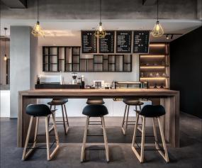 最新咖啡厅装修设计效果图