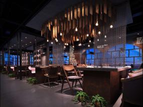 烤肉店装饰设计效果图片