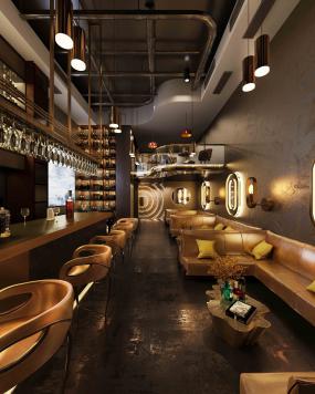 酒吧装潢效果图