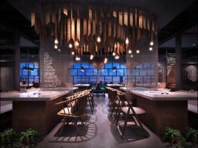 烤肉店设计效果图片