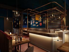 高档酒吧装修效果图