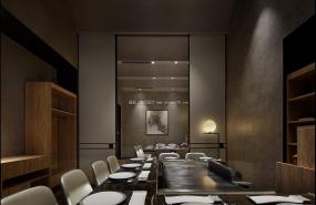 高端烤肉店装修效果图
