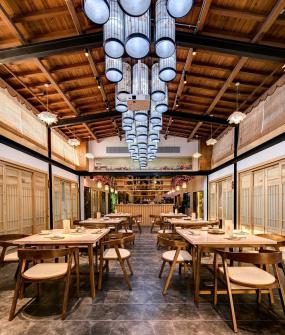 茶餐厅装潢效果图